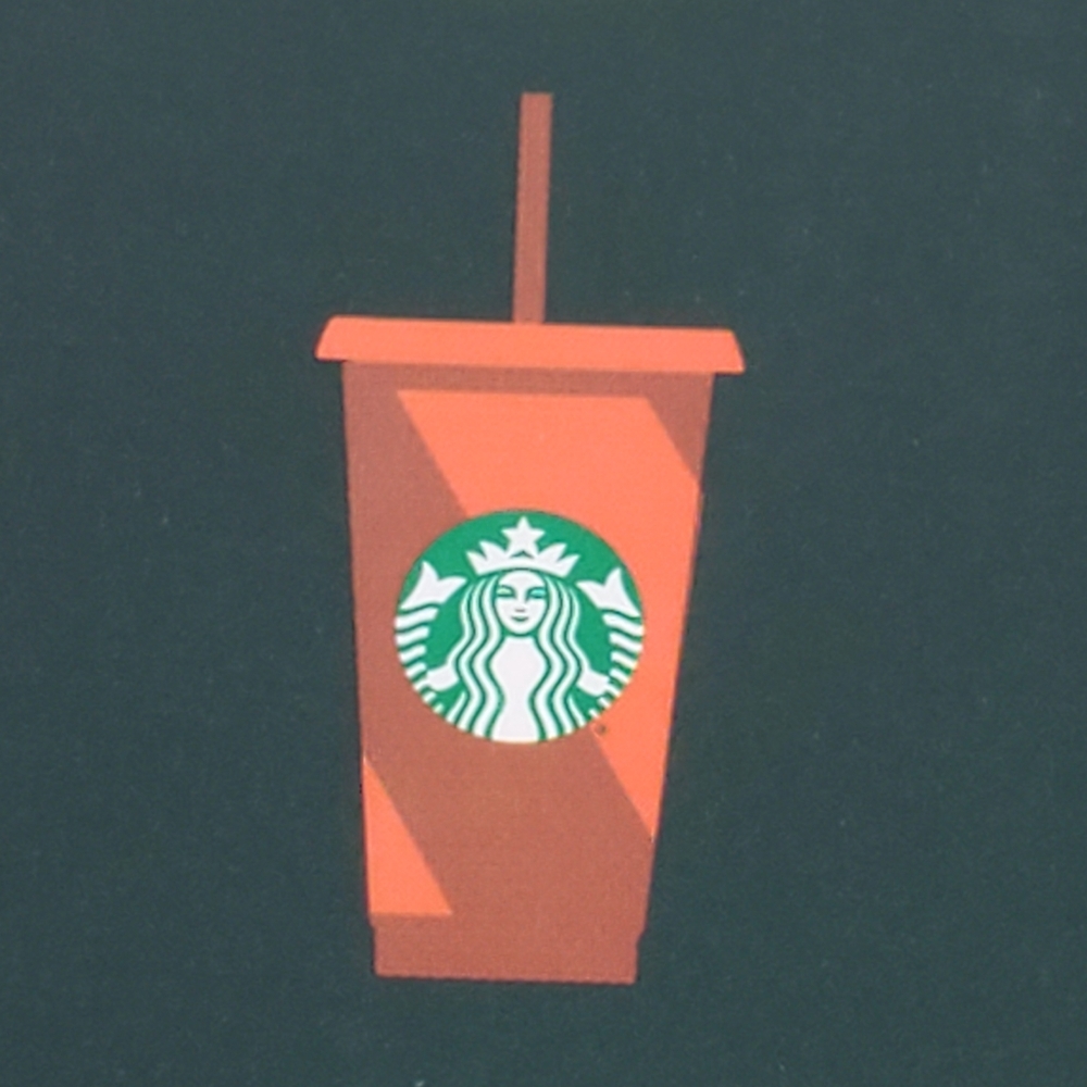 New Set of Reusable rare Starbucks venti 24 ounce  cold cup set - Picture 6 of 11